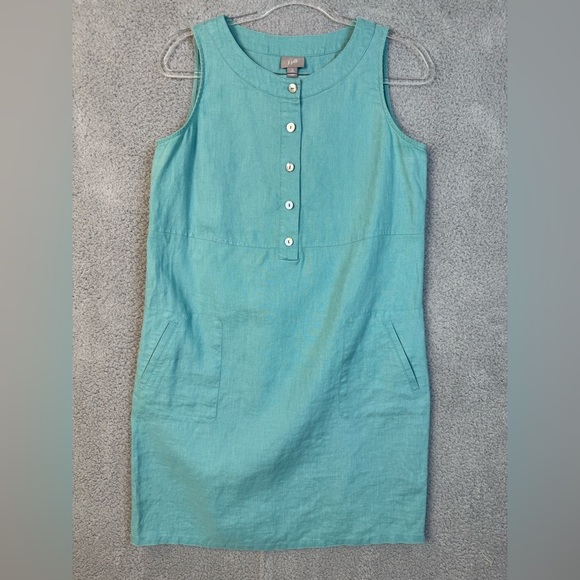 J. Jill Teal and Light Gray Dresses - Picture 8 of 13